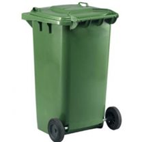 Tyres on Outdoor Waste Bins