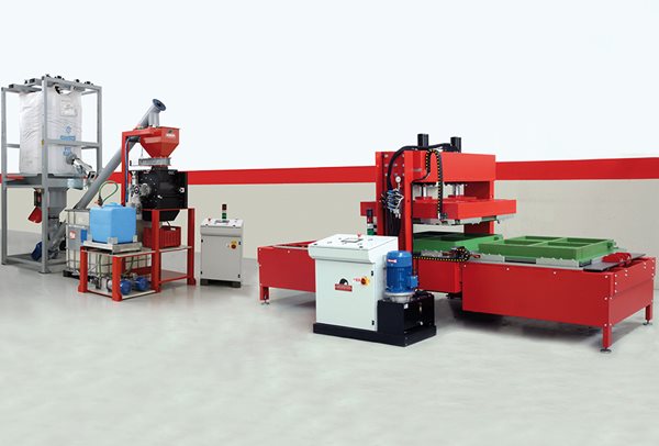 Anti-Shock Flooring Production